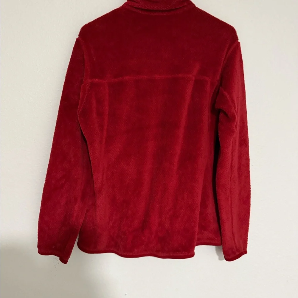 Patagonia Vibrant Red Teddy Jacket - Picture 5 of 6